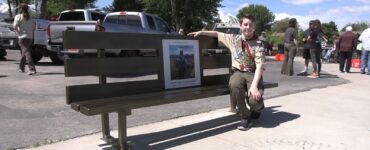 Kevin Donahue Memorial Bench at Salem Pond