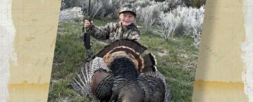 bOY ON TURKEY HUNT