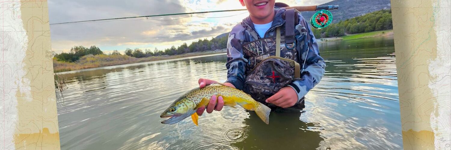 Kid with fish