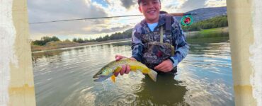 Kid with fish