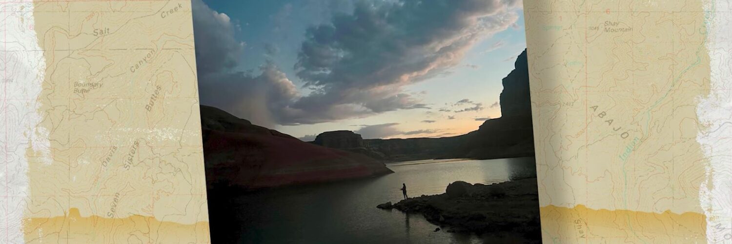 Lake Powell Fishing Sunset