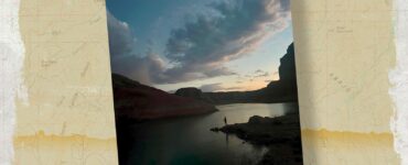 Lake Powell Fishing Sunset