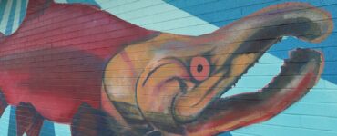 Kokanee Mural at Strawberry Reservoir