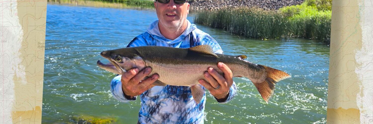 Man holding fish