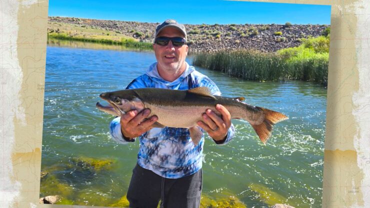 Man holding fish