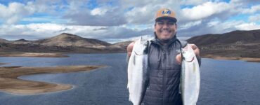 winter kokanee fishing at Jordanelle