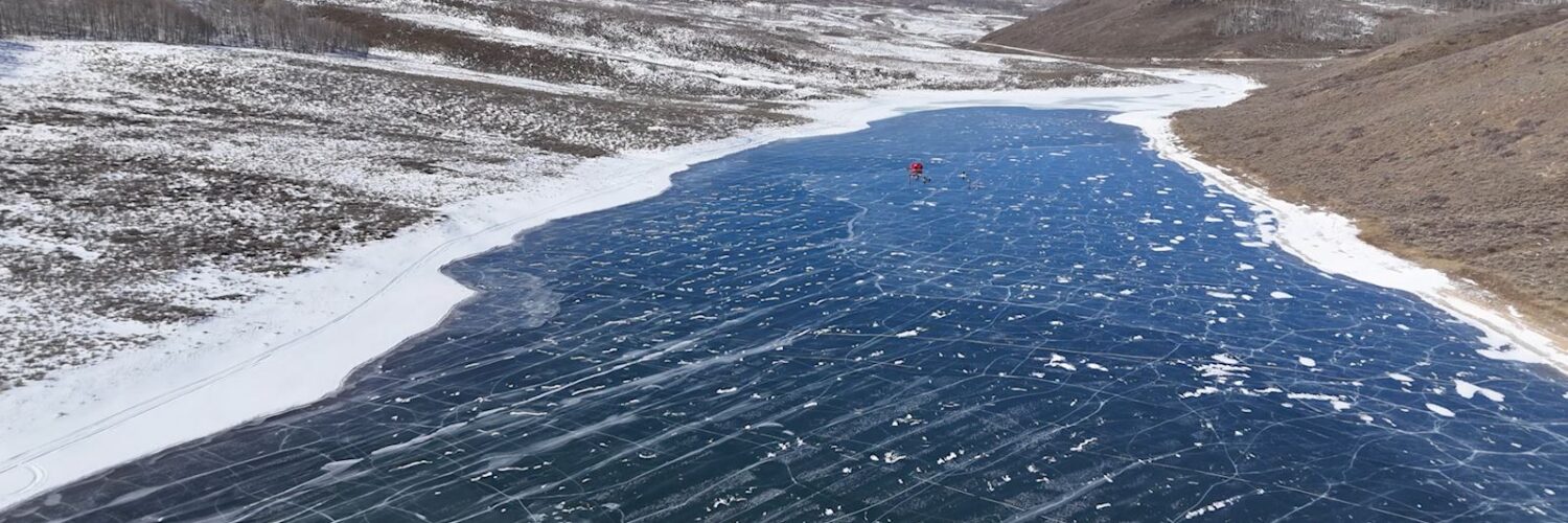 Horse Creek Ice Fishing at Strawberry Reservoir