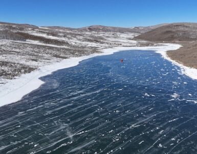 Horse Creek Ice Fishing at Strawberry Reservoir
