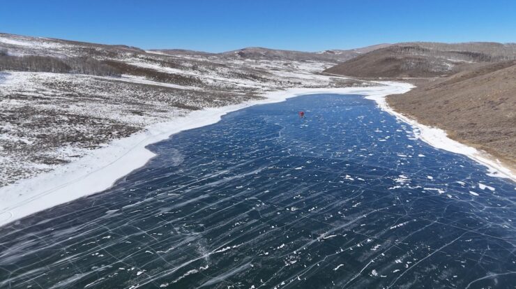 Horse Creek Ice Fishing at Strawberry Reservoir