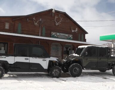 Polaris UTVs Outfitted for Winter
