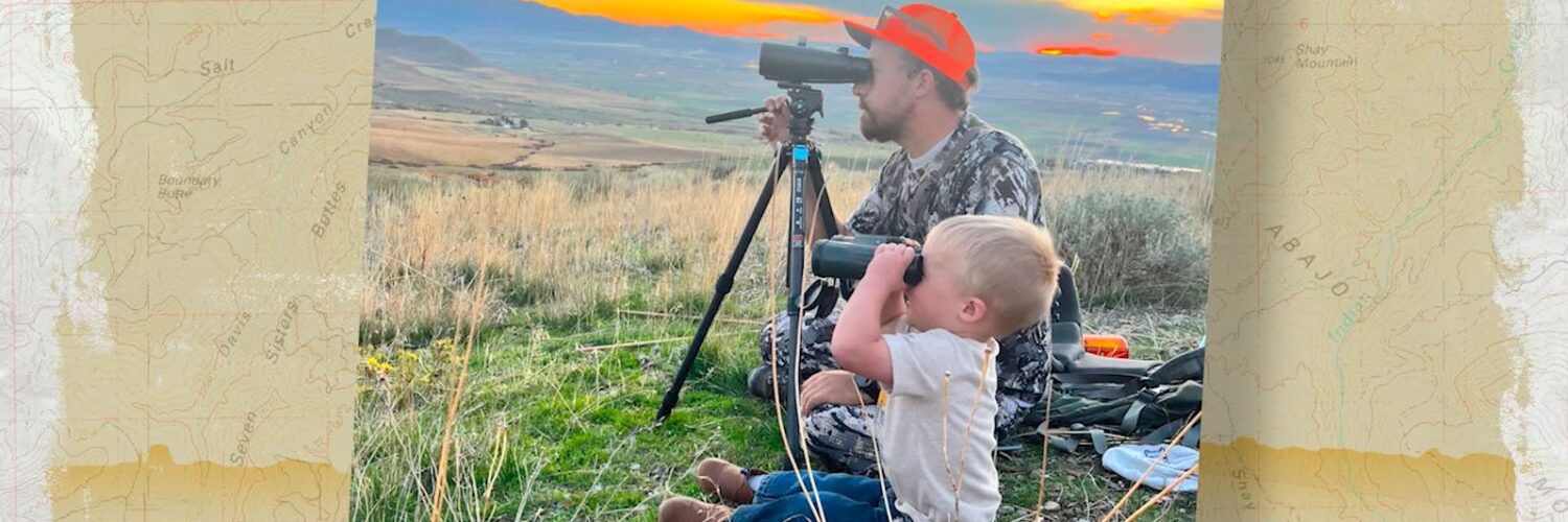 Little Boy Glassing for Deer