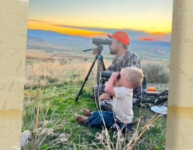 Little Boy Glassing for Deer