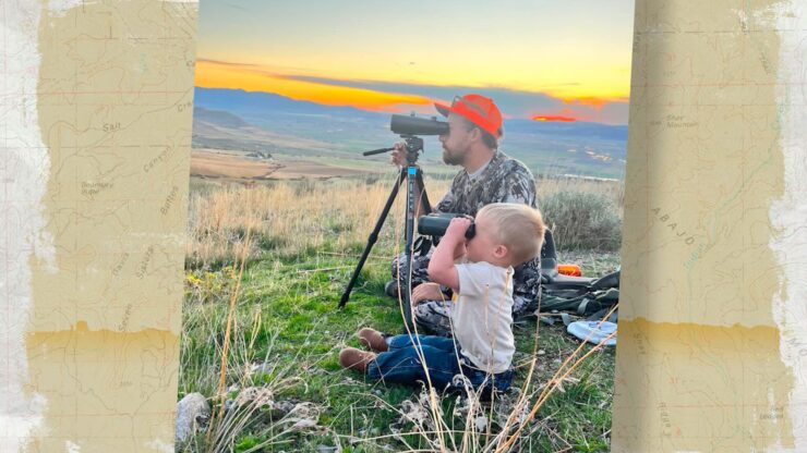 Little Boy Glassing for Deer